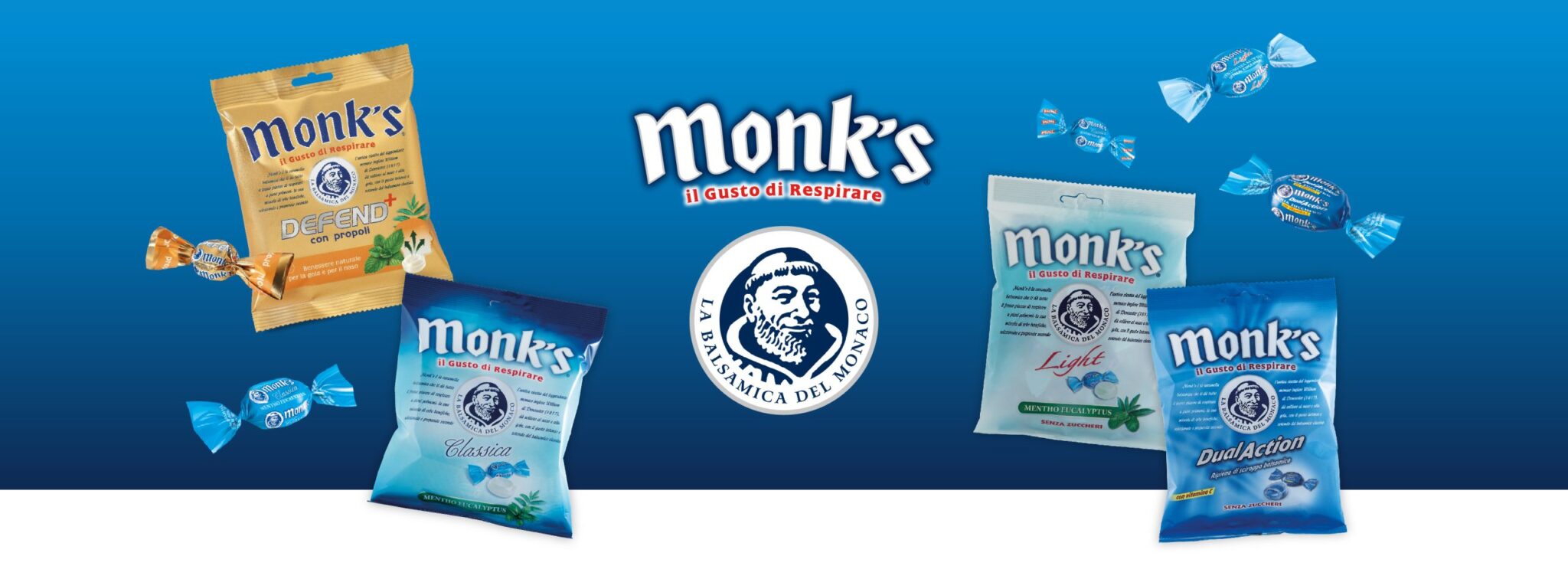 caramelle monk's nel mercato confectionery