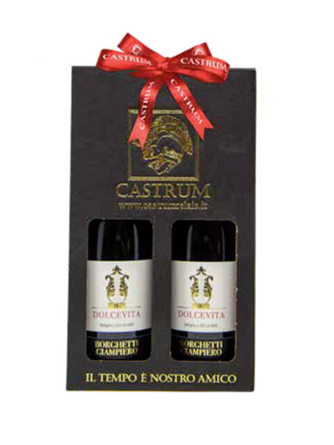 BOX CON 2 BOTTIGLIE IGT PASSITO DOLCEVITA 0.375l